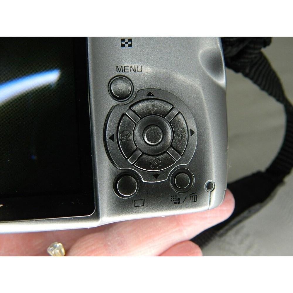 Sony Cybershot Super Steady Shot DCS-H1 5.1MP 12X Optical Zoom w/Case & USB Cord - Picture 13 of 16